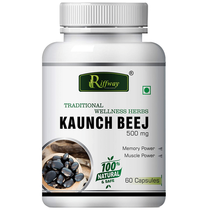 Riffway International Kaunch Beej 500mg Capsule