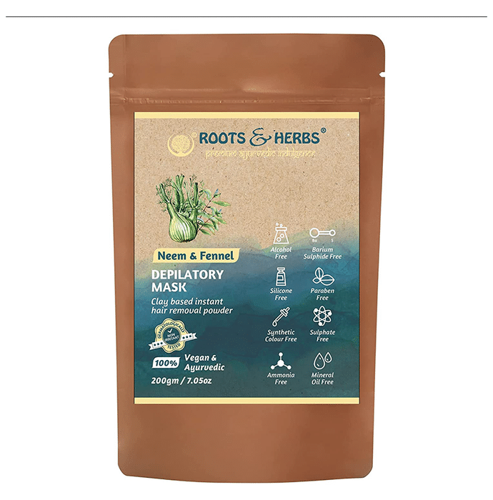 Roots and Herbs Neem & Fennel Depilatory Mask