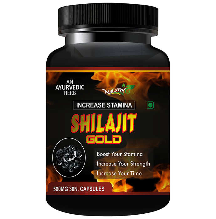 Natural Shilajit Gold Increase Stamina Capsule
