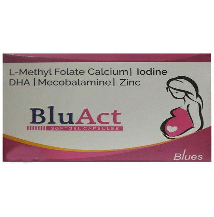 Bluact Softgel Capsule