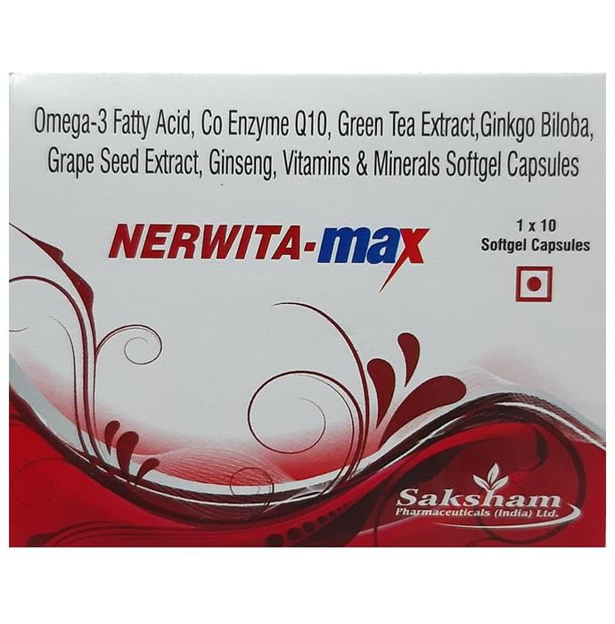 Nerwita Max Soft Gelatin Capsule