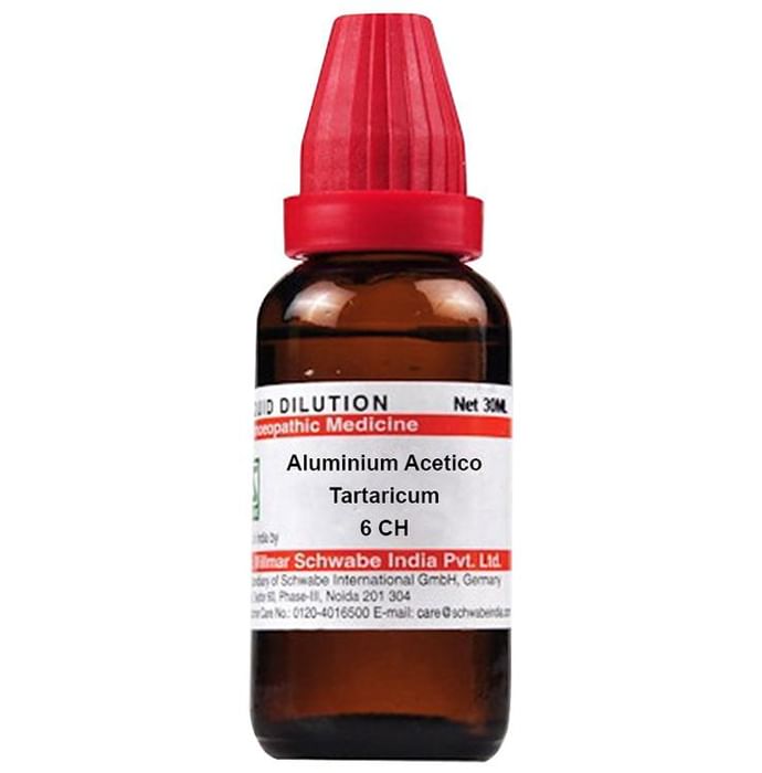 Dr Willmar Schwabe India Aluminium Acetico Tartaricum Dilution 6 CH