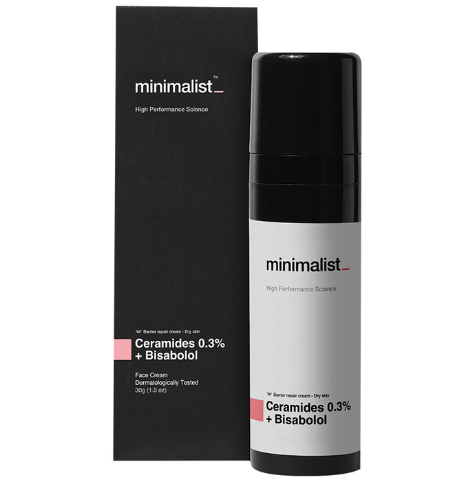 Minimalist Ceramides 0.3% + Bisabolol Face Cream