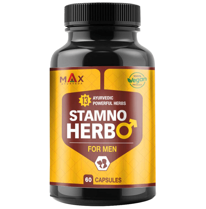 Max Ayurveda Stamno Herbo for Men Capsule