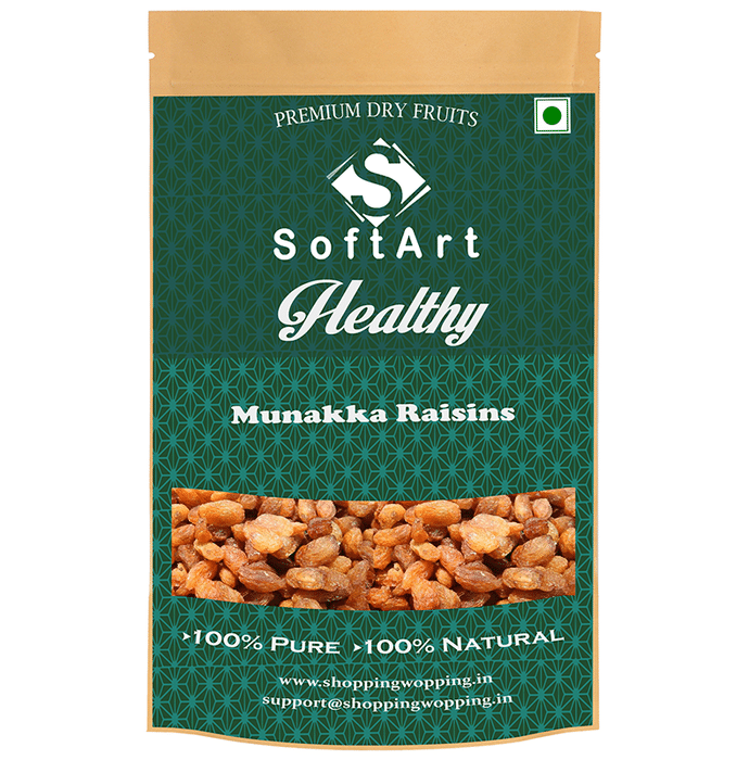 Soft Art Healthy Munakka Raisins