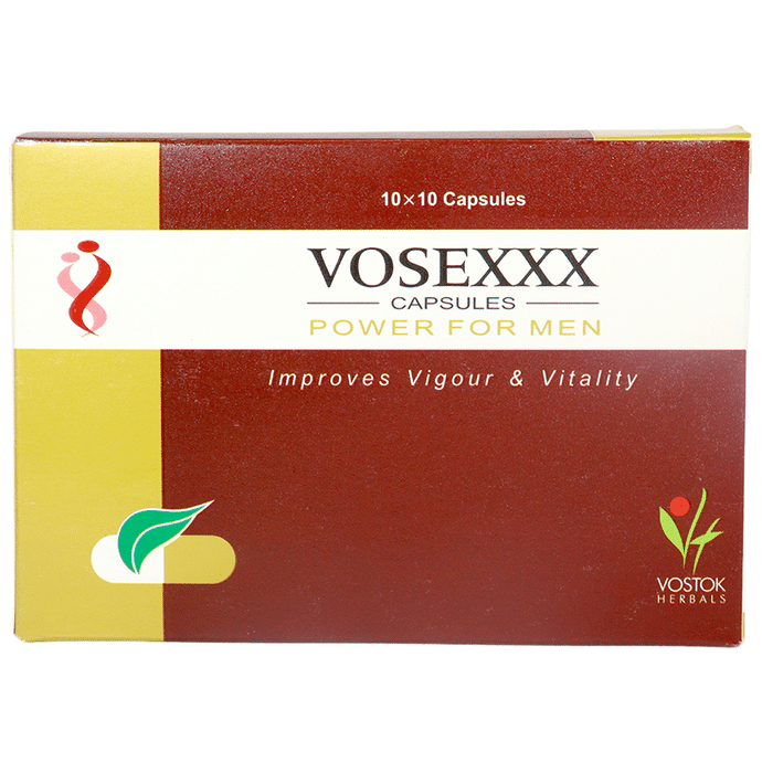 Vostok Herbals Vosexxx Capsule Power for Men