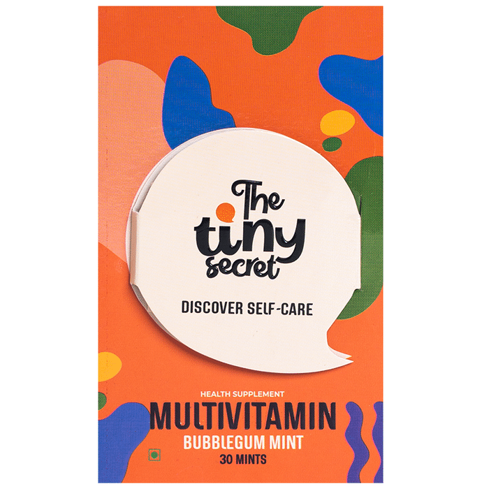 The Tiny Secret Multivitamin Chewable Tablet Bubblegum