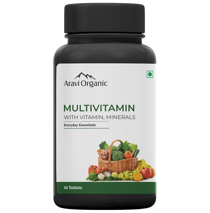 Aravi Organic Multivitamin with Vitamin, Minerals Tablet