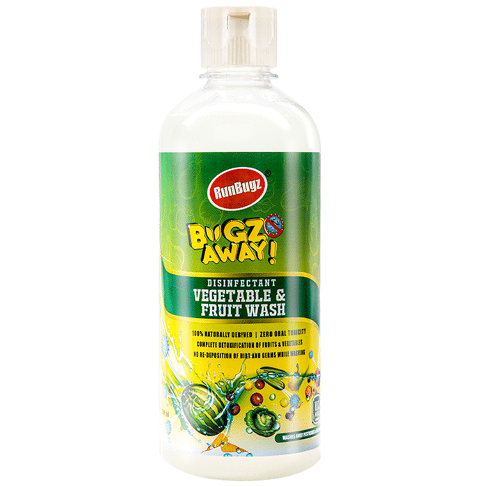 Runbugz Bugz Away Disinfectant Vegetable & Fruit Wash