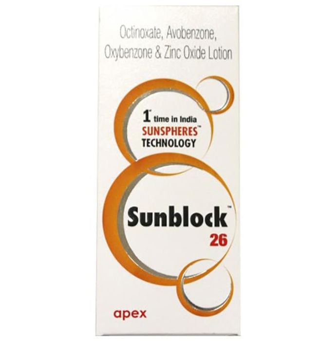 Sunblock 26 Lotion