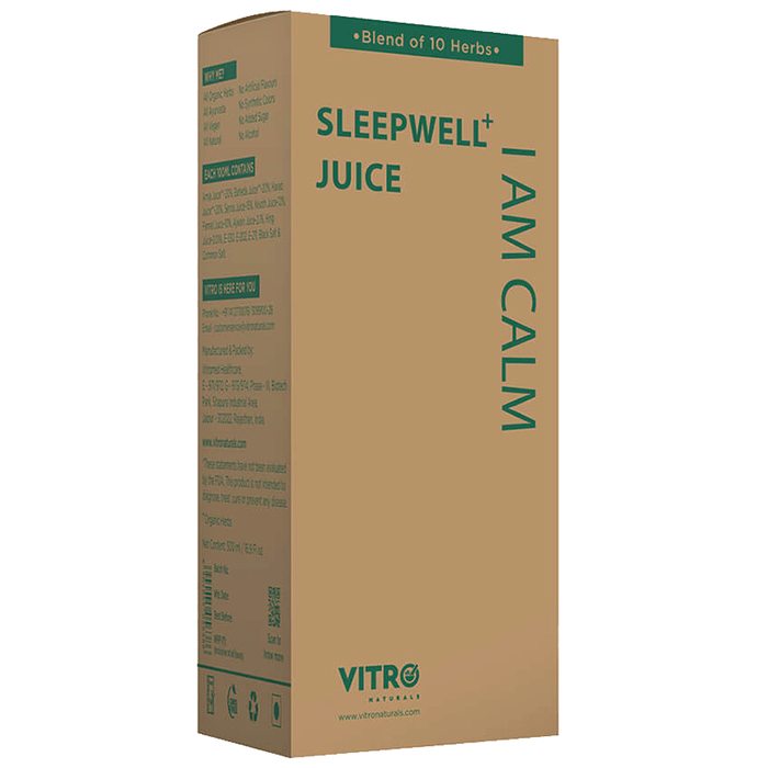 Vitro Naturals I Am Calm Sleepwell+ Juice