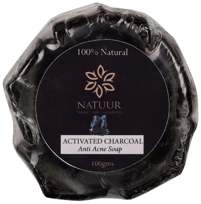 Natuur Activated Charcoal Anti Acne Soap