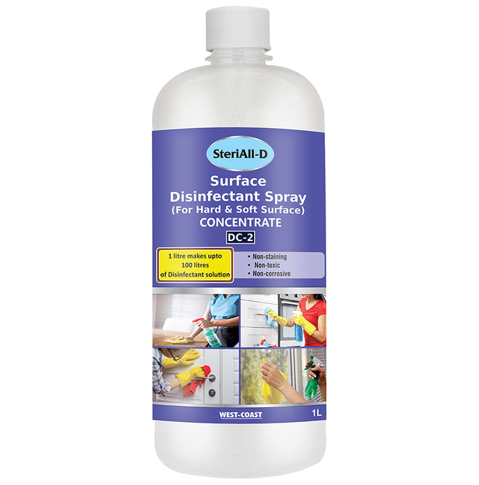 SteriAll Surface Disinfectant Spray (for Hard & Soft Surface) Concentrate