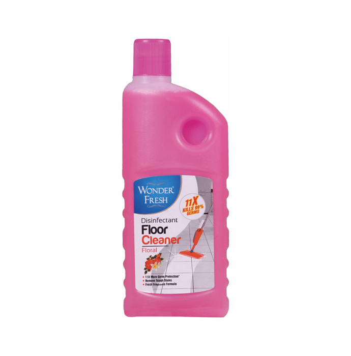 Wonder Fresh Disinfectant Floor Cleaner (500ml Each) Floral