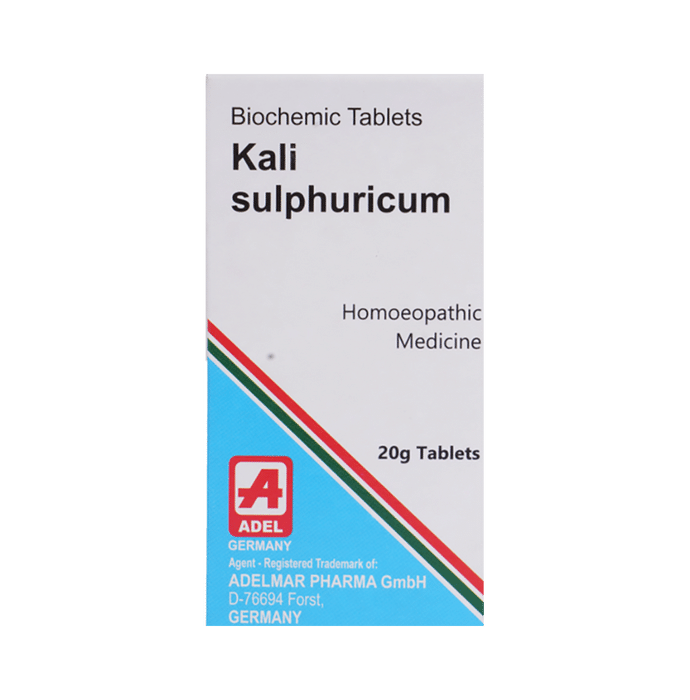 ADEL Kali Sulphuricum Biochemic Tablet 3X