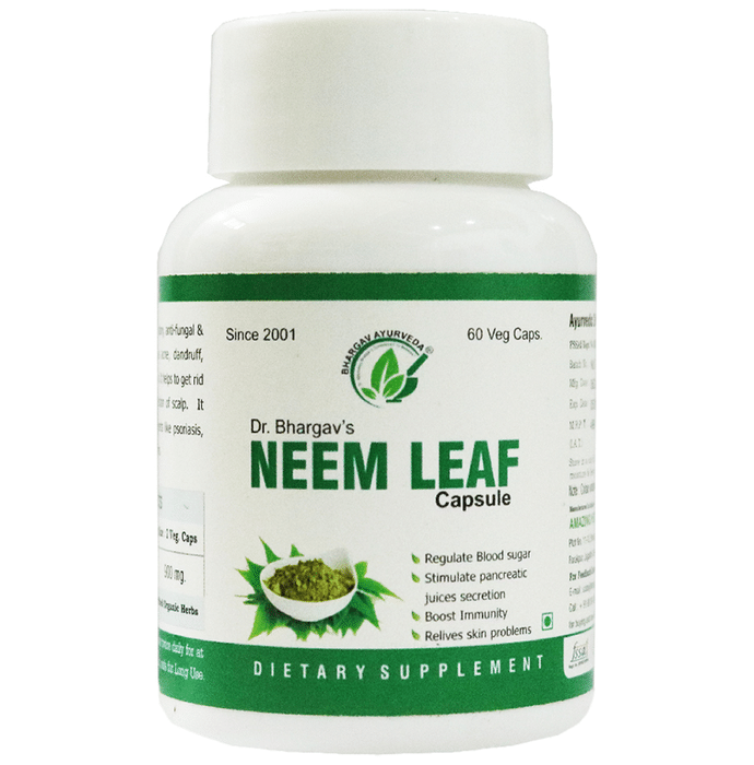 Dr.Bhargav’s Neem Leaf Veg Capsule
