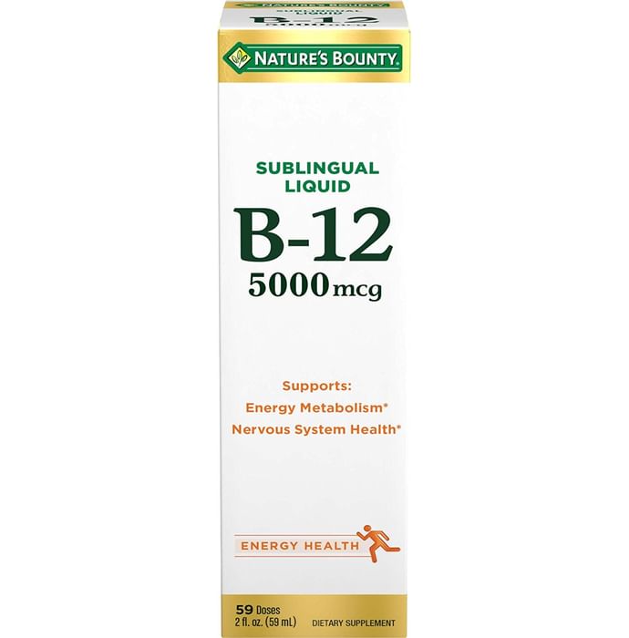 Nature's Bounty B-12 5000mcg Sublingual Liquid