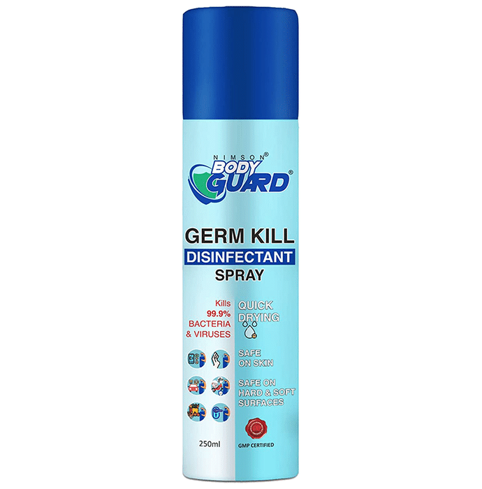 Nimson Body Guard Germ Kill Disinfectant Spray (250ml Each)