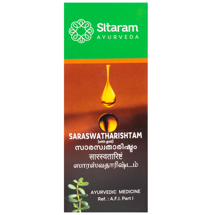 Sitaram Ayurveda Saraswatharishtam(With Gold)
