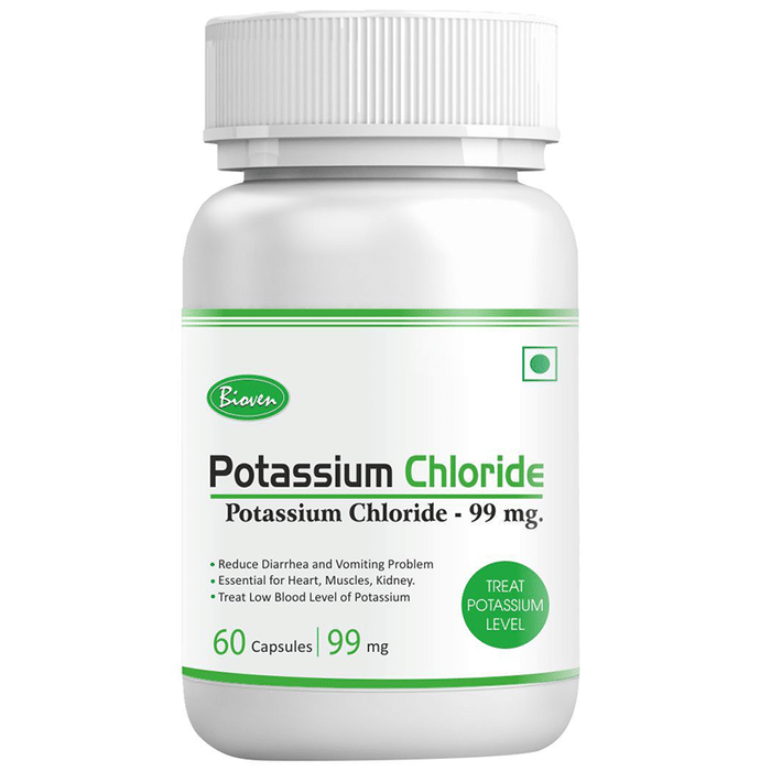 Bioven Potassium Chloride 99mg Capsule