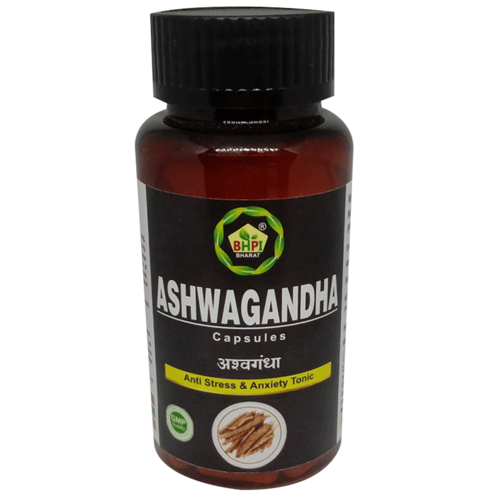 BHPI Bharat Ashwagandha Capsule (60 Each)