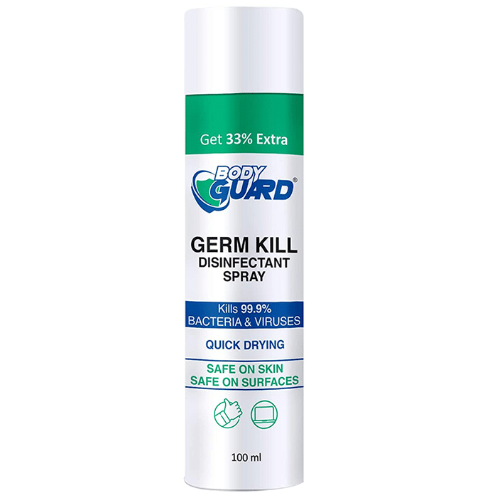 Aryanveda Body Guard Germ Kill Disinfectant Spray (100ml Each)