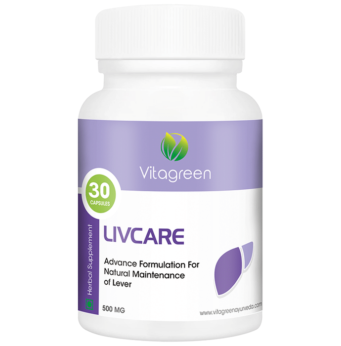 Vitagreen Livcare 500mg Capsule