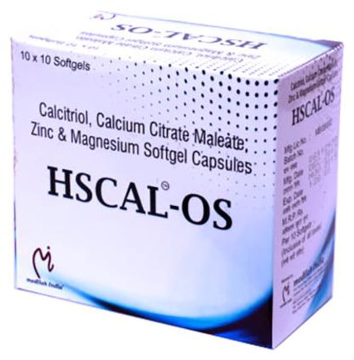 HsCal-OS Soft Gelatin Capsule