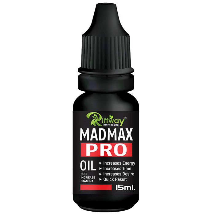 Riffway International Madmax Pro Oil for Increase Stamina