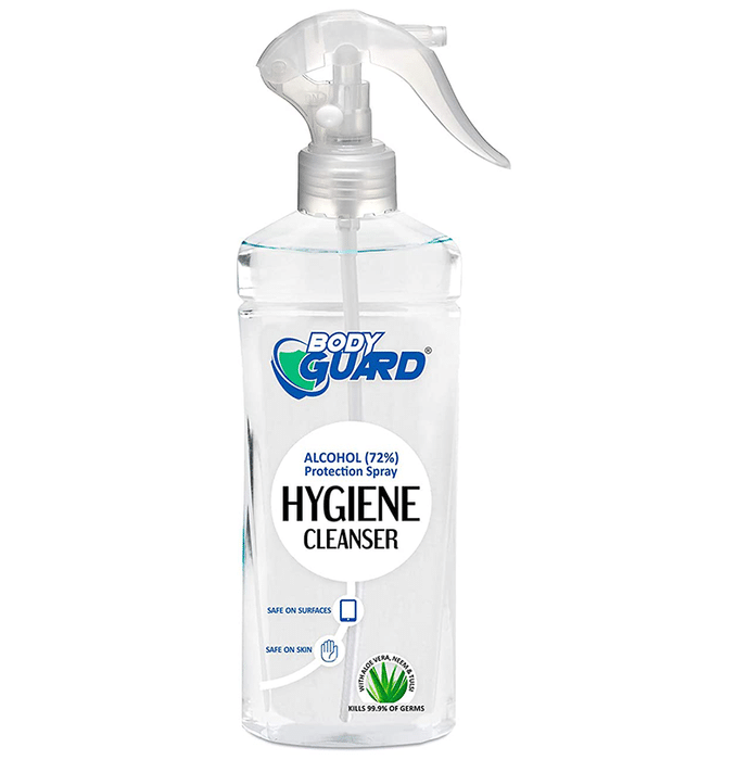 Aryanveda Body Guard Hygiene Cleanser Alcohol (72%) Protection Spray