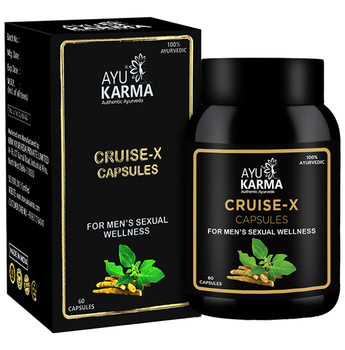 Ayukarma Cruise-X Capsule (60 Each)