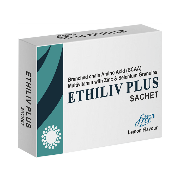 Ethiliv Plus Sachet Lemon Sugar Free