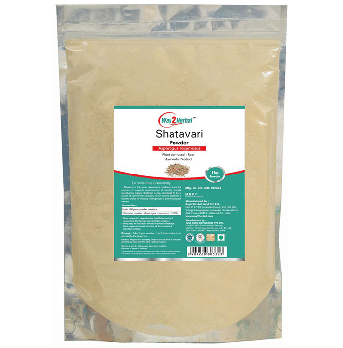 Way2Herbal Shatavari Powder
