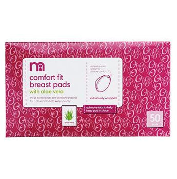 Mothercare Comfort Fit Breast Pads with Aloe Vera