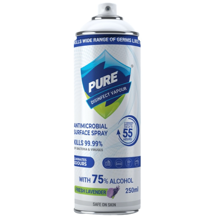 Pure Disinfect Vapour Antimicrobial Surface Spray Fresh Lavender