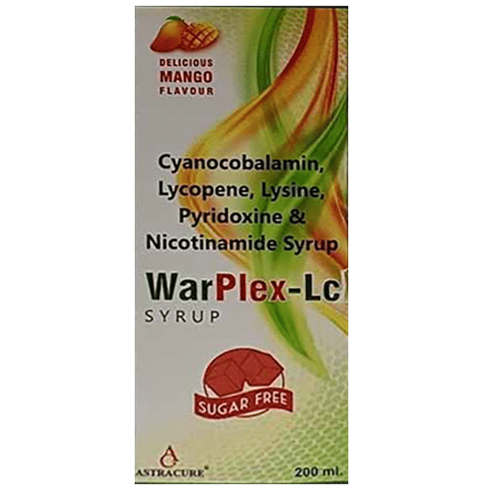 Warplex-LC Syrup Delicious Mango Sugar Free