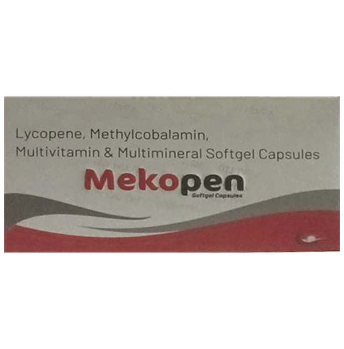 Mekopen Softgel Capsule