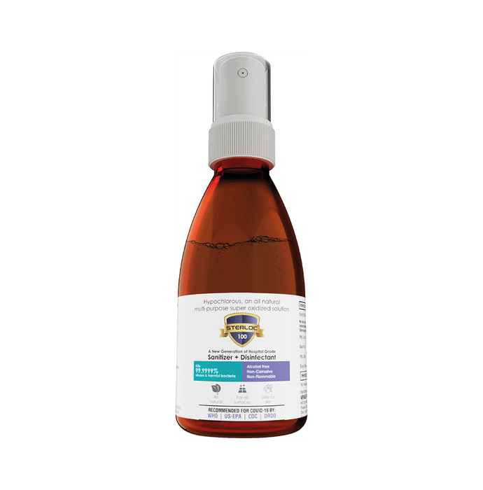 Sterloc Sanitizer + Disinfectant (100ml Each)
