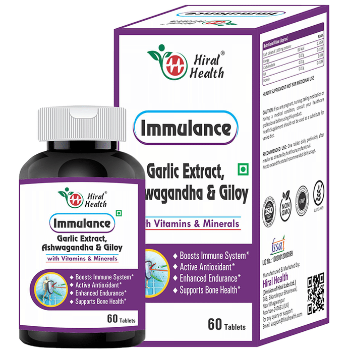 Hiral Health Immulance Tablet