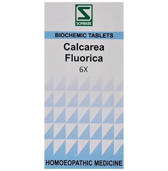 Dr Willmar Schwabe India Calcarea Fluorica Biochemic Tablet 6X