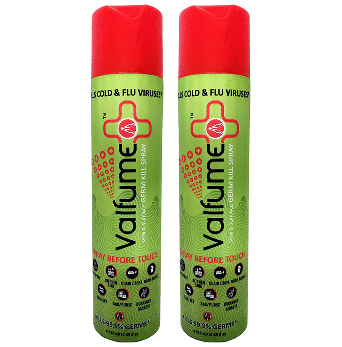 Valfume Germ Kill Spray (310ml Each)