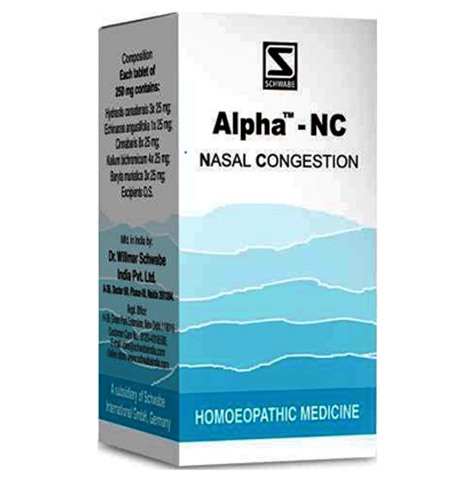 Dr Willmar Schwabe India Alpha - NC Tablet