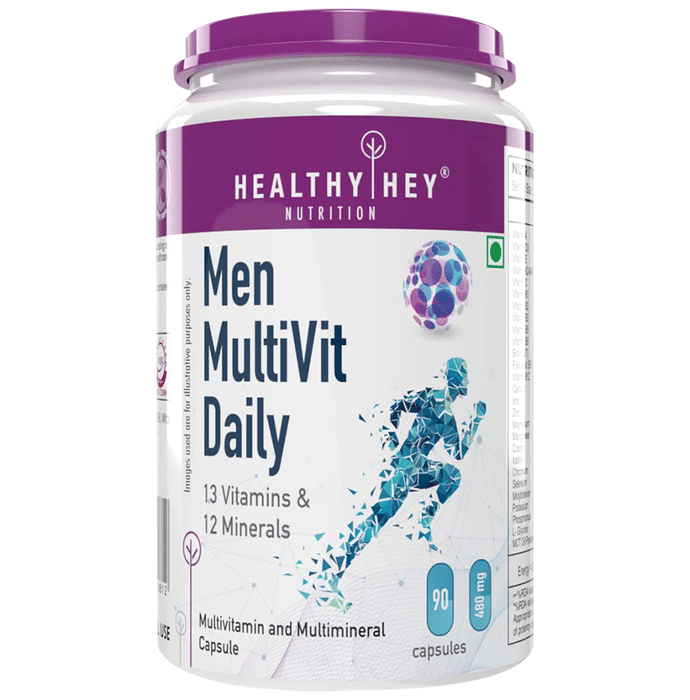 HealthyHey Nutrition Men Multi Vit Daily 480mg Capsule