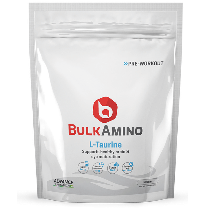 Advance Nutratech BulkAmino Taurine Powder Unflavoured