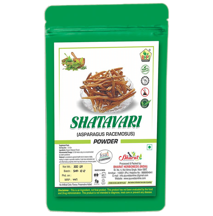 BHPI Bharat Shatavari (Asparagus Racemosus) Powder