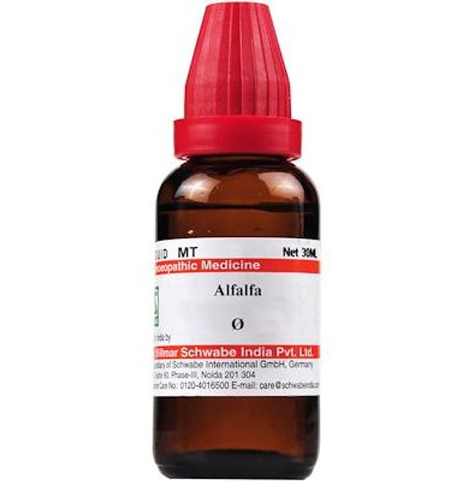 Dr Willmar Schwabe India Alfalfa Mother Tincture Q
