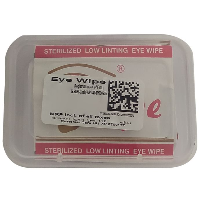 Iwipe Sterilized Low Linting Eye Wipes