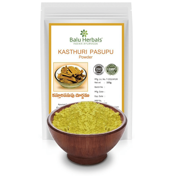 Balu Herbals Kasthuri Pasupu Powder