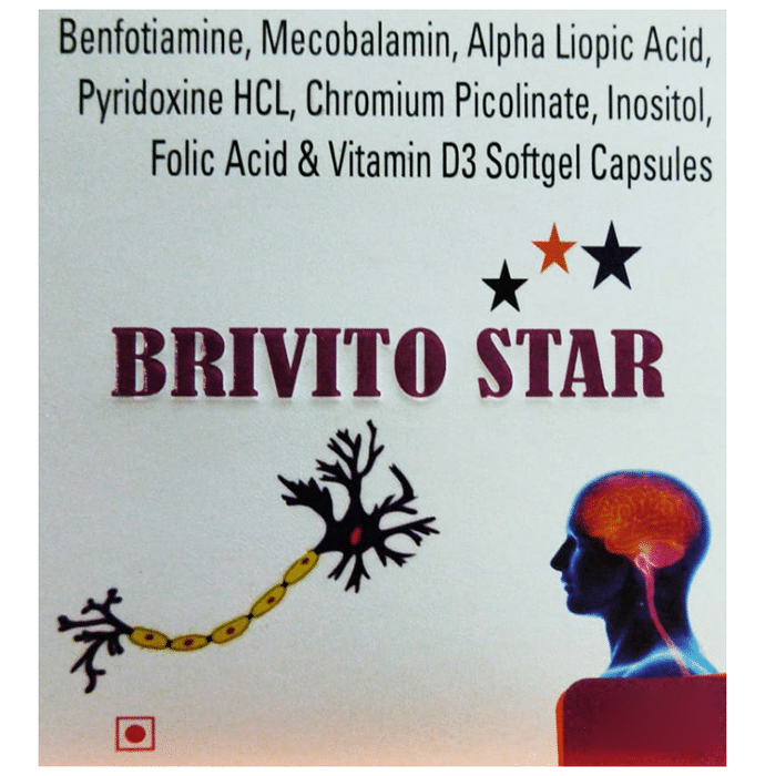 Brivito Star Softgel Capsule