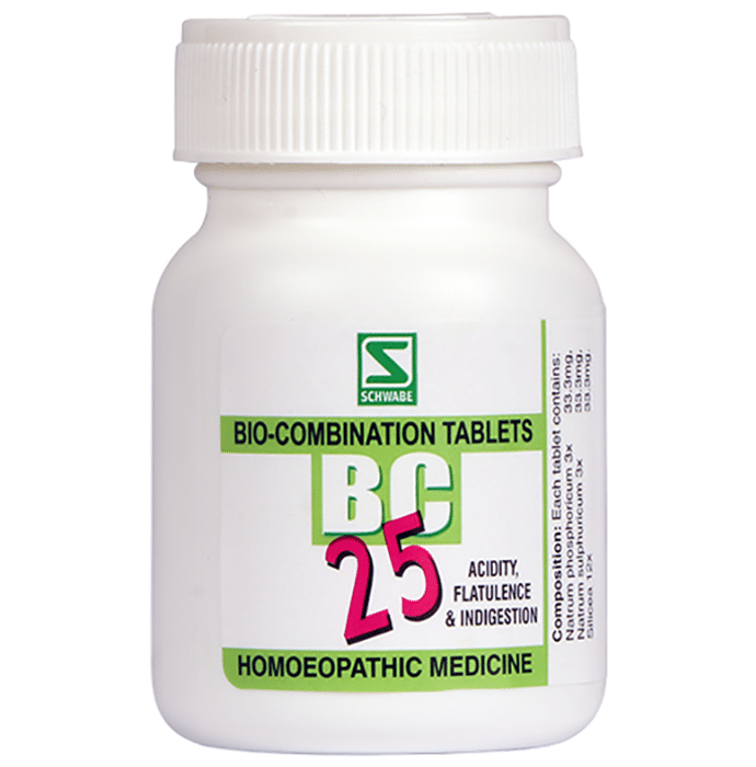 Dr Willmar Schwabe India Bio-Combination 25 (BC 25) Tablet
